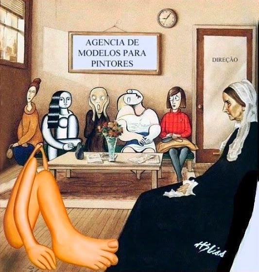 modelos para pintores Harry Bliss