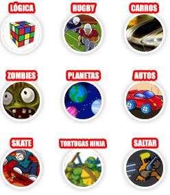 categorias juegos